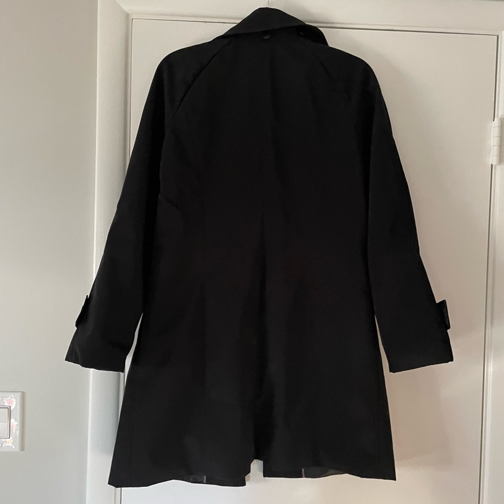 NWOT Calvin Klein Black Pea Coat - Picture 6 of 6